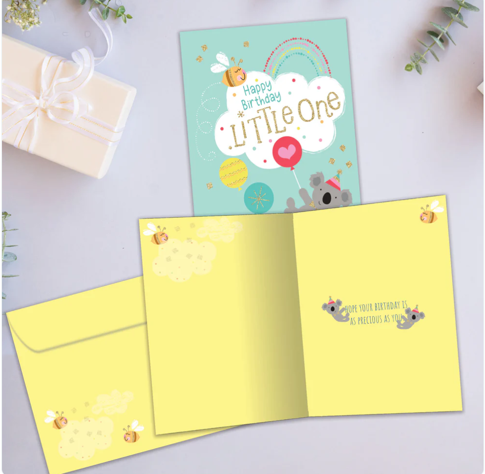 Tree Free Greetings Happy Birthday Little One