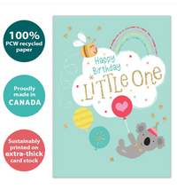 Tree Free Greetings Happy Birthday Little One