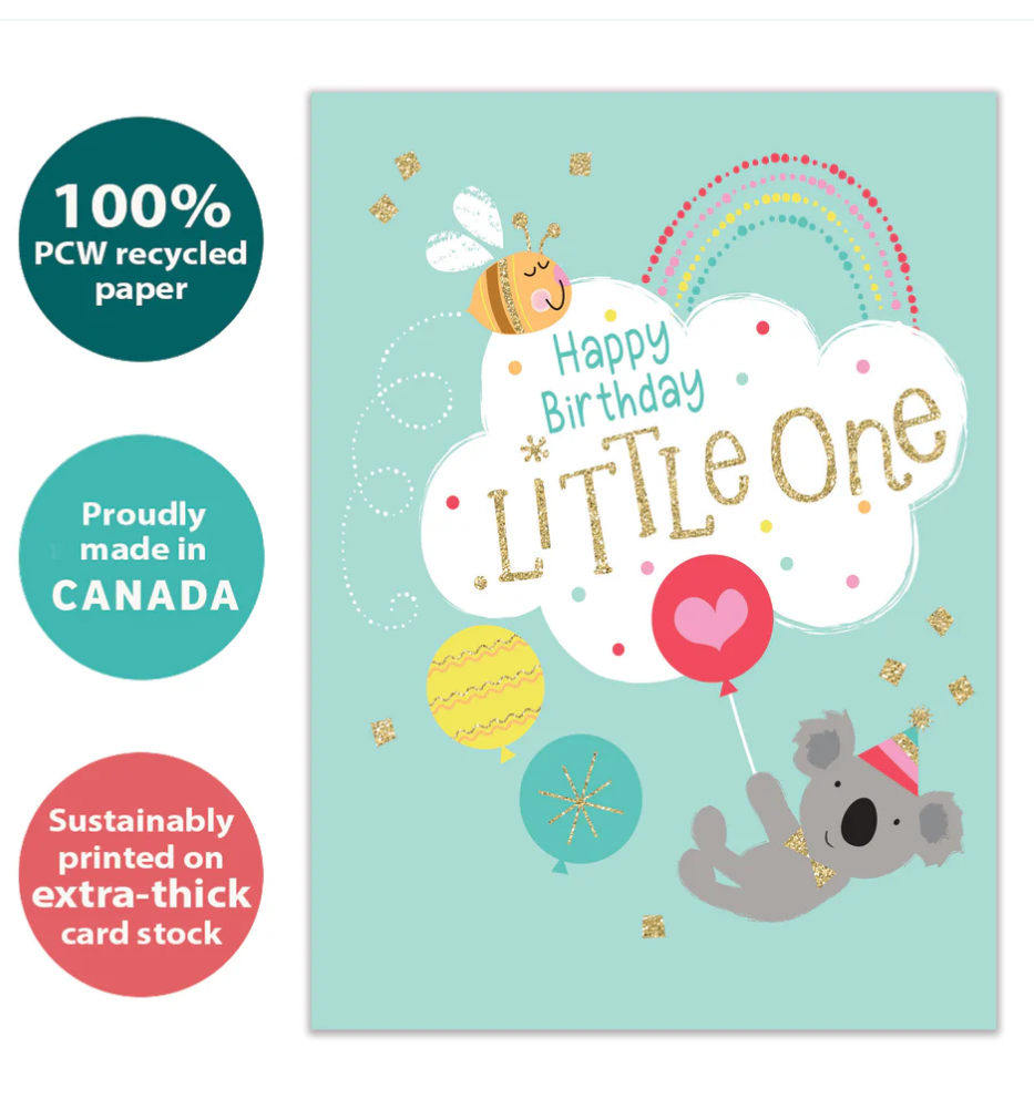 Tree Free Greetings Happy Birthday Little One