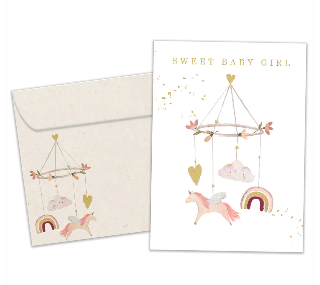 Tree Free Greetings Sweet Baby Girl