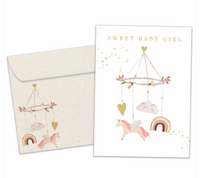 Tree Free Greetings Sweet Baby Girl