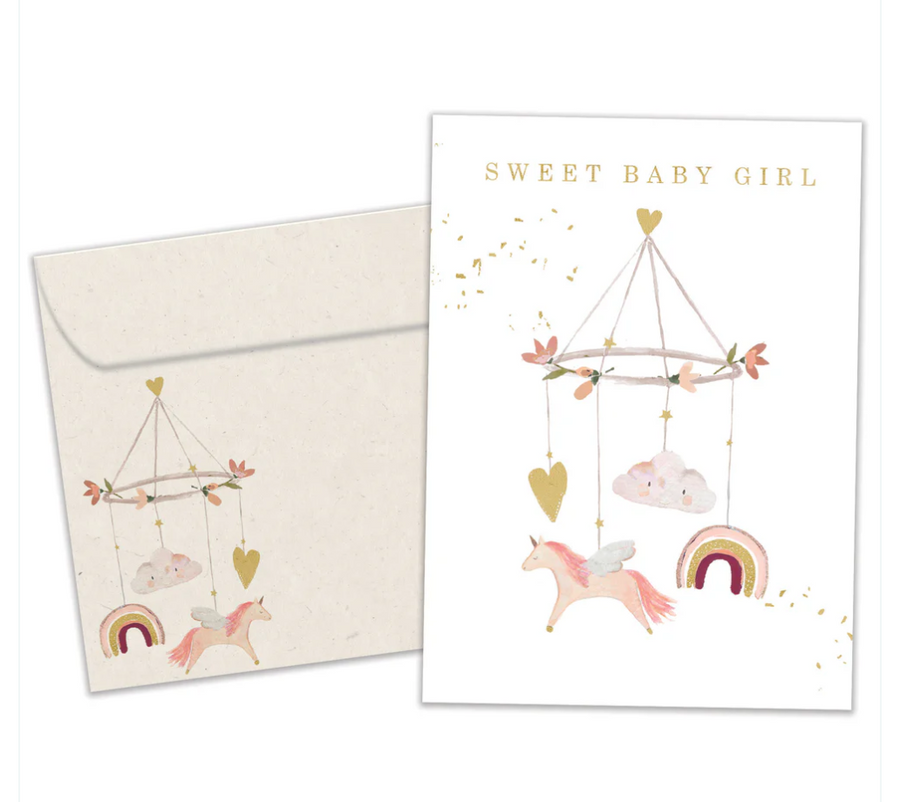 Tree Free Greetings Sweet Baby Girl