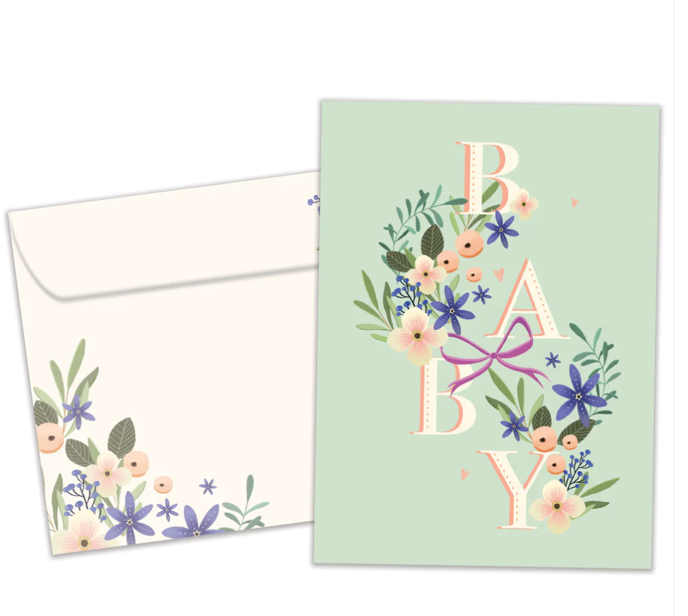 Tree Free Greetings Baby Green