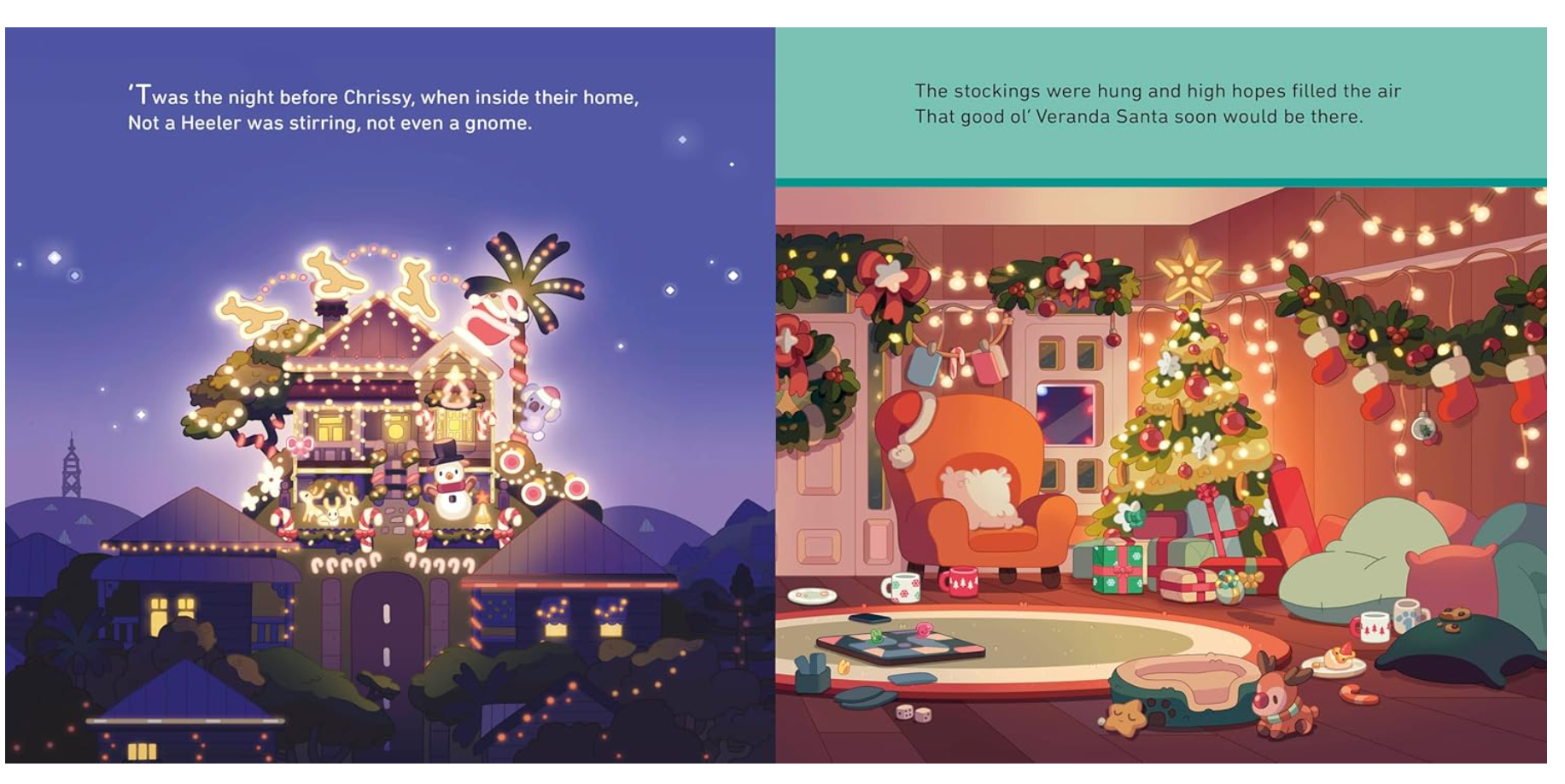 Lauren Holowaty Bluey's Night Before Christmas