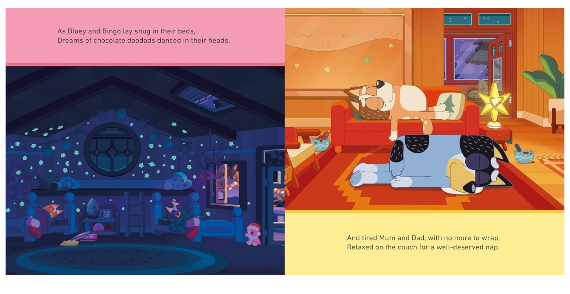 Lauren Holowaty Bluey's Night Before Christmas