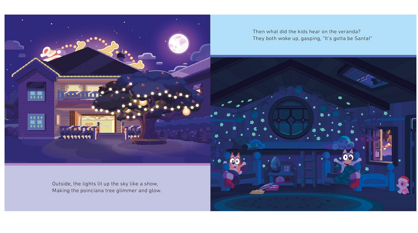 Lauren Holowaty Bluey's Night Before Christmas