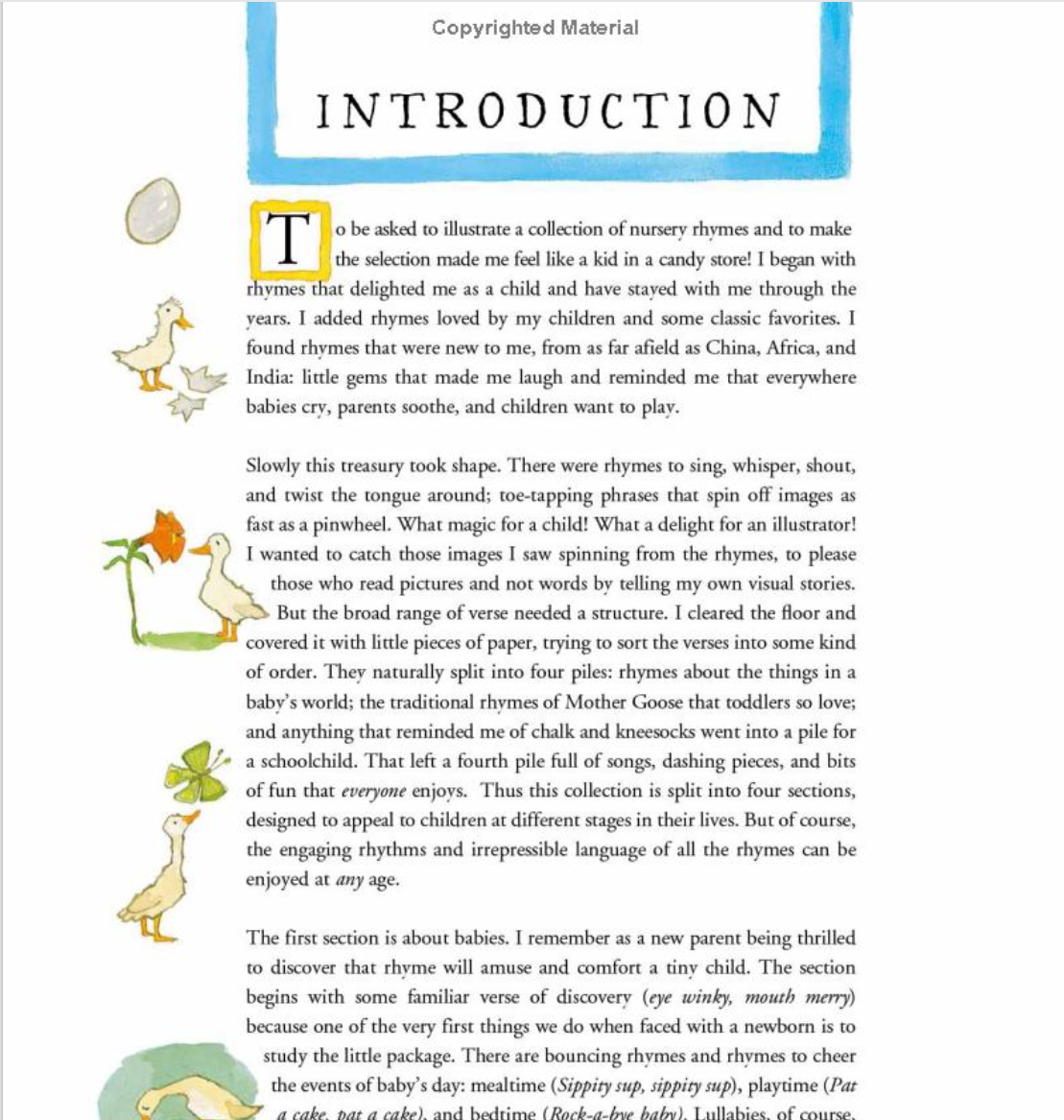 Kady MacDonald Denton A Child's Treasury of Nursery Rhymes