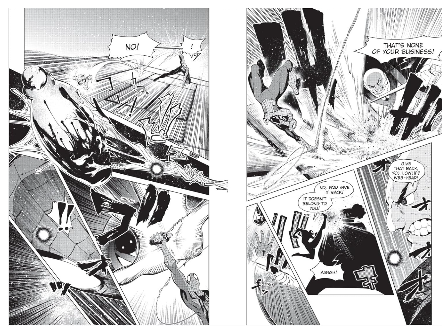 Shogo Aoki Shadow Warrior ( Spider-Man : Original Manga )