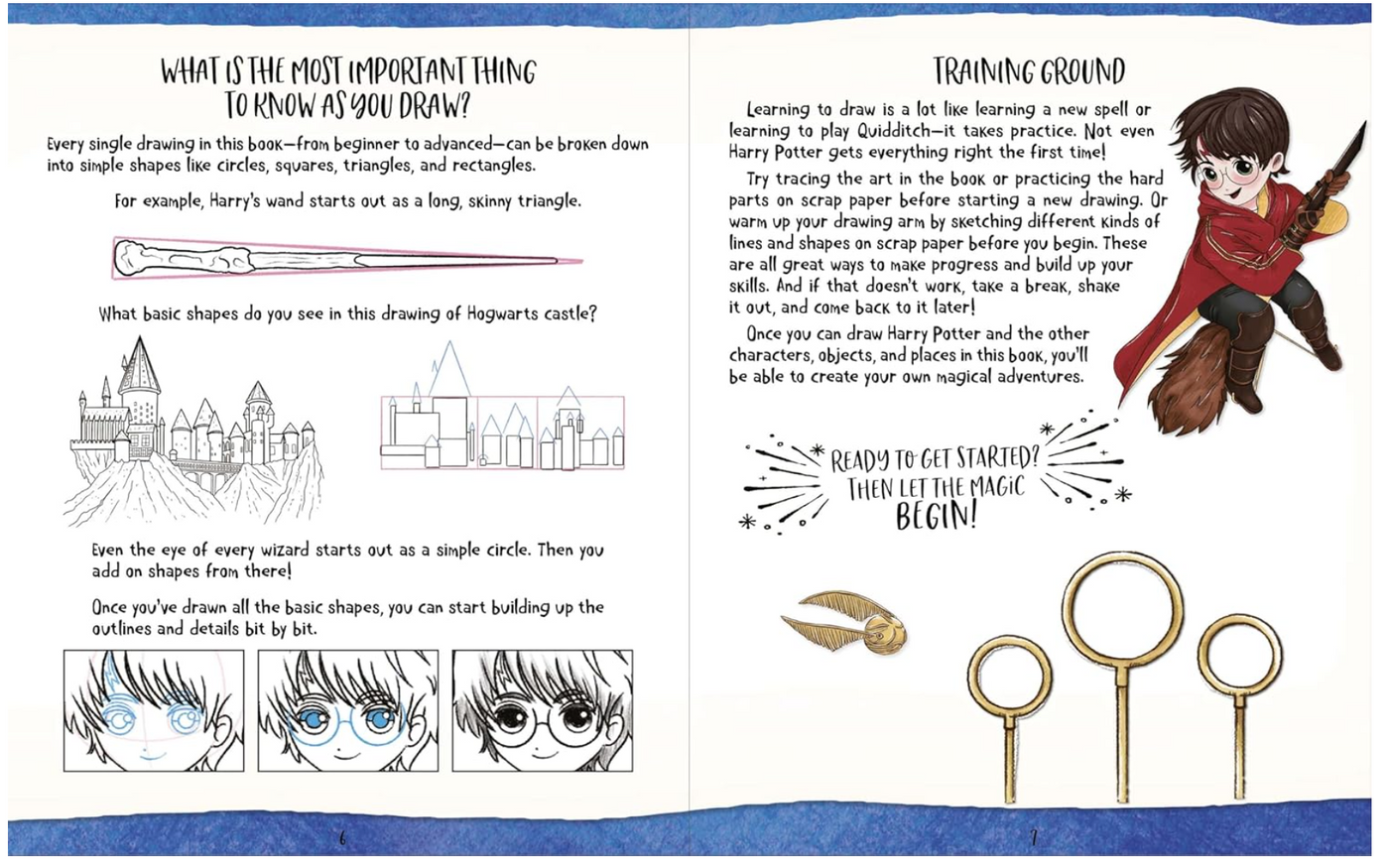 Scholastic The Official Harry Potter How to Draw