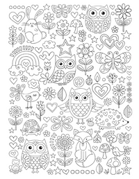 Color Animals Colouring Book