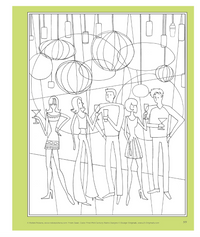 Seek, Color, Find Mid-Century Retro Designs