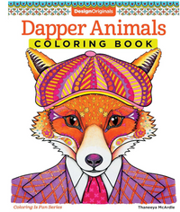 Dapper Animals Colouring Book
