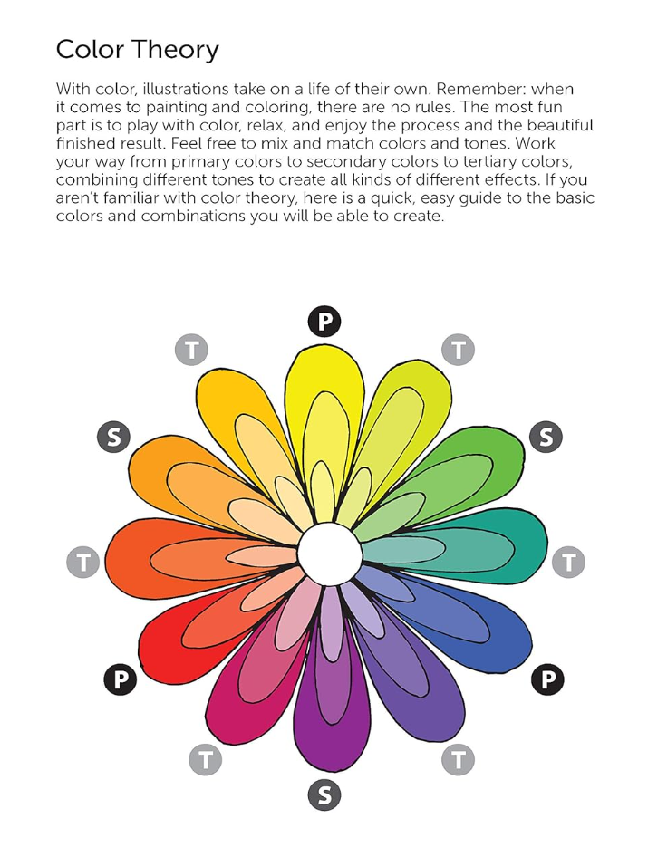 Color Relax Colouring Book