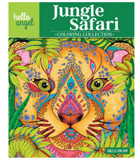 Hello Angel Jungle Safari Colouring Collection