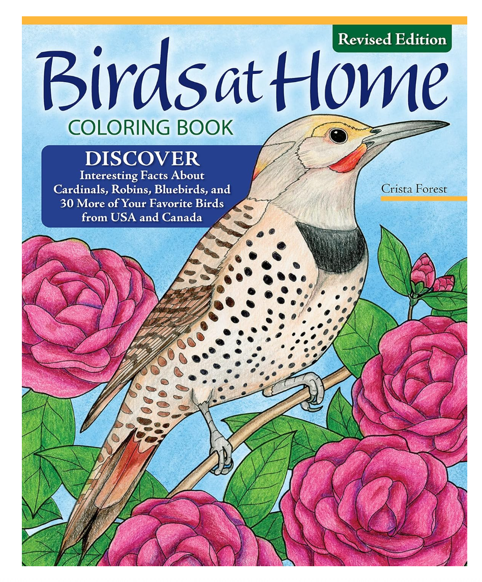 Birds At Home Colouring (Revised Edition)
