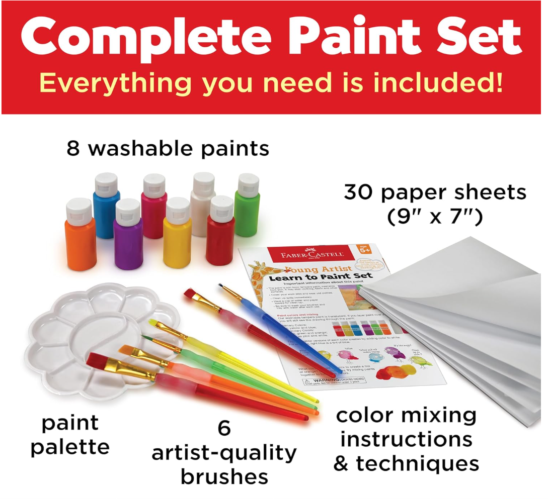 Faber-Castell Young Artist Learn To Paint
