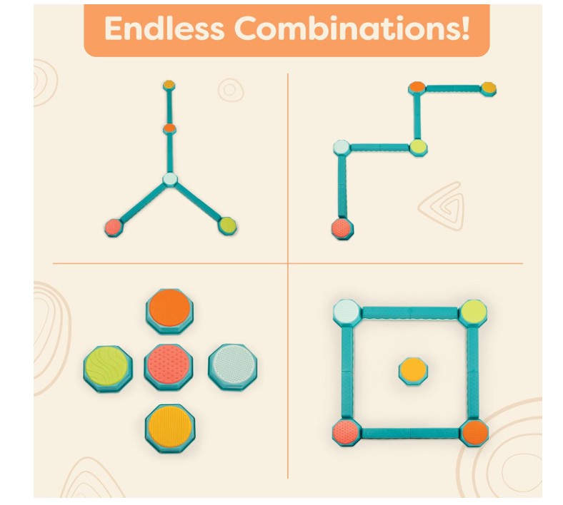 B Toys Balancing & Build Set