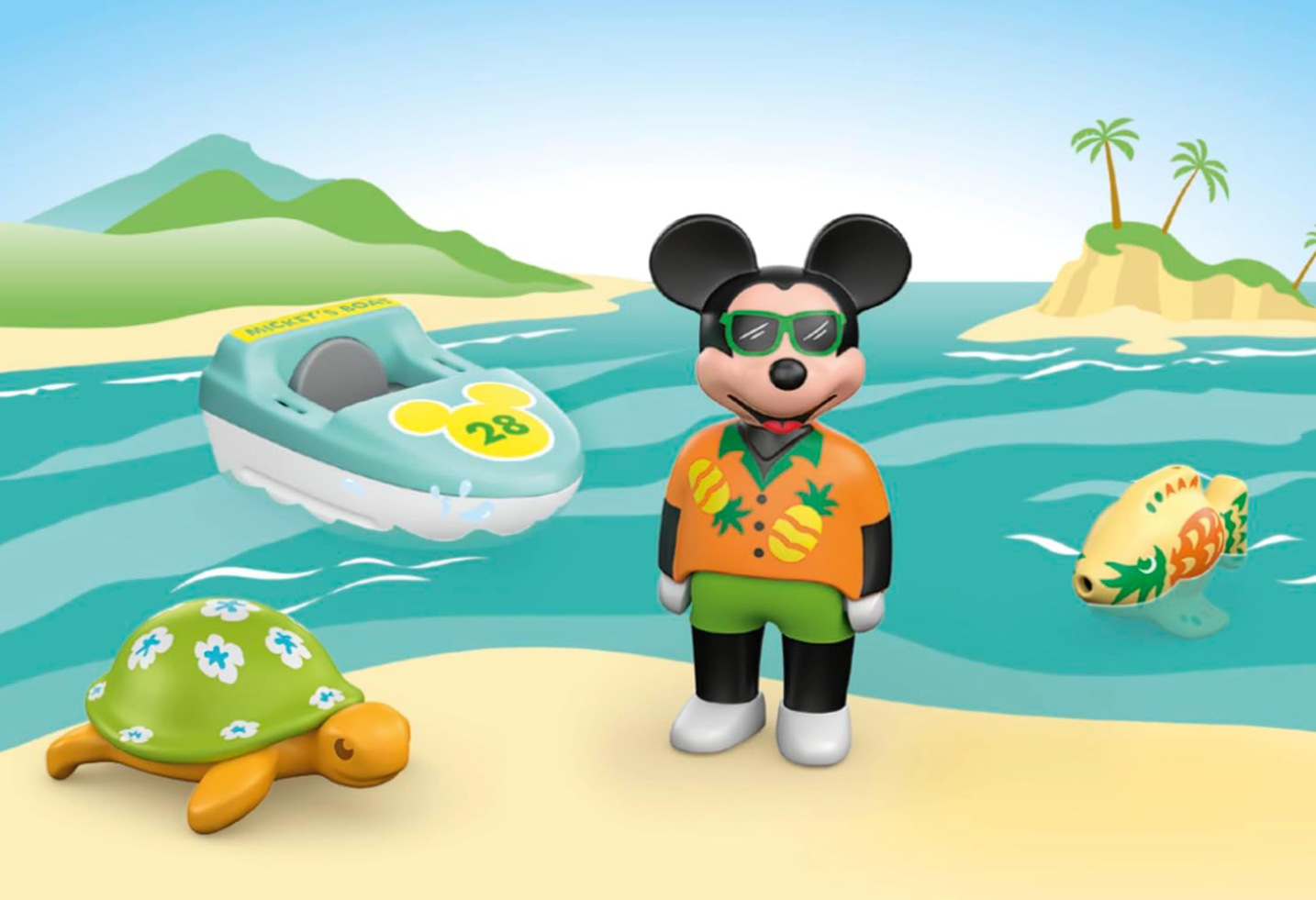 Playmobil Junior & Disney Mickey Mouses Boat Tour