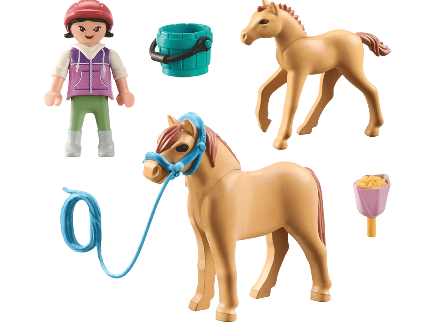 Playmobil Horses Of Waterfall Child with Pony & Foal