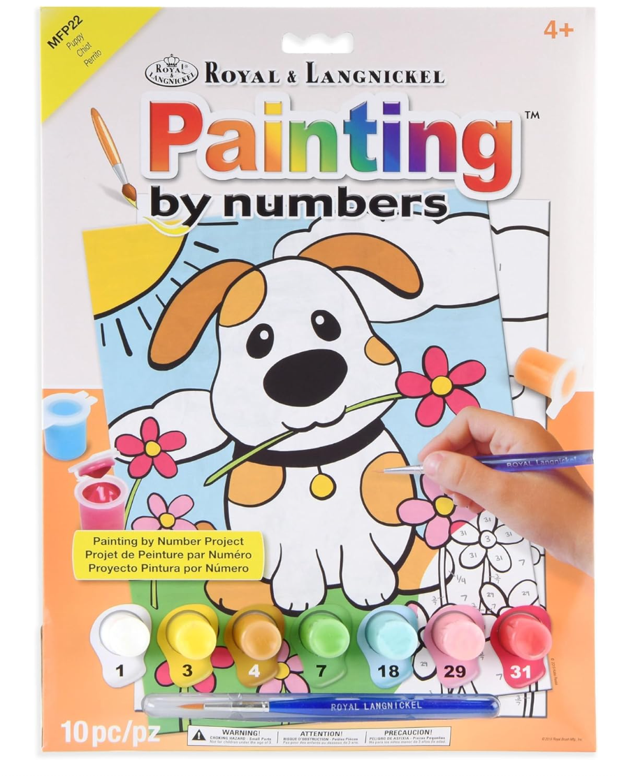 Royal & Langnickel Puppy My First Paint By Number