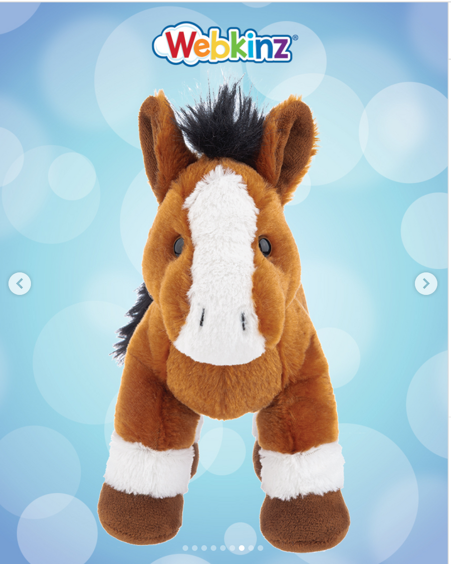 Webkinz Bay Horse Plush