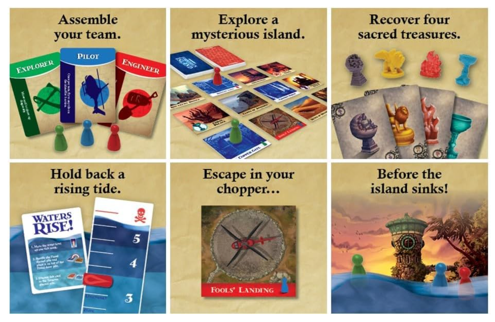 Gamewright Forbidden Island