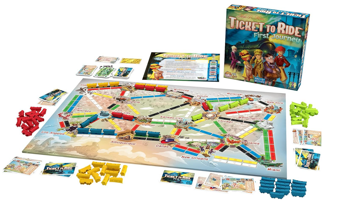 Ticket To Ride First Journey