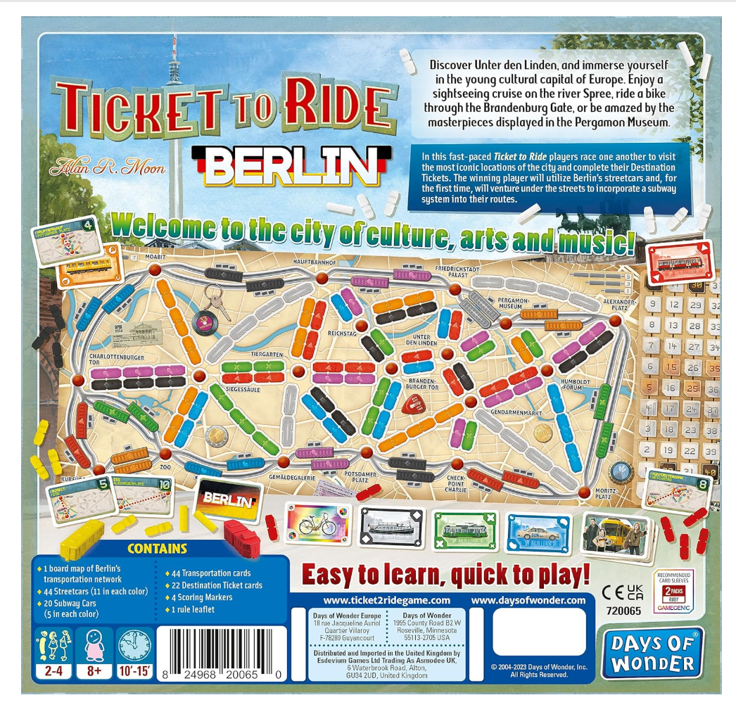 Ticket To Ride Berlin Express