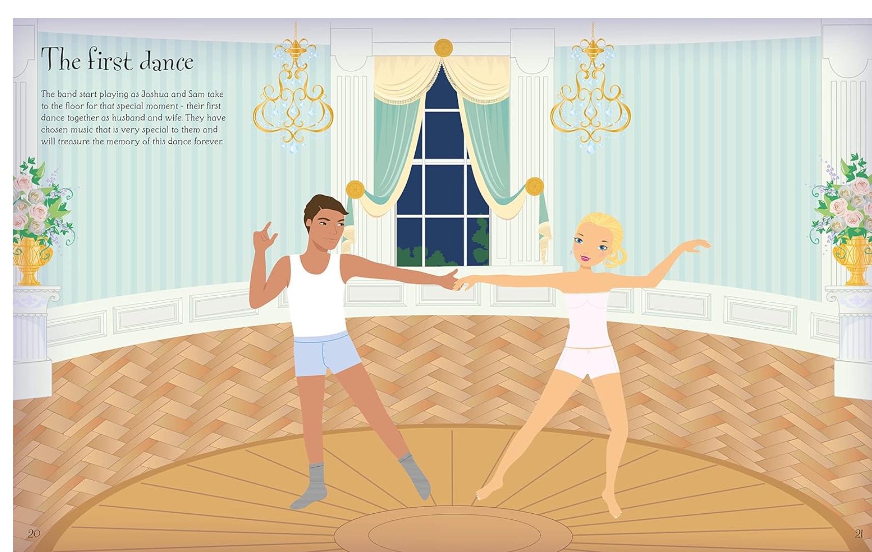 Usborne Sticker Dolly Dressing Weddings