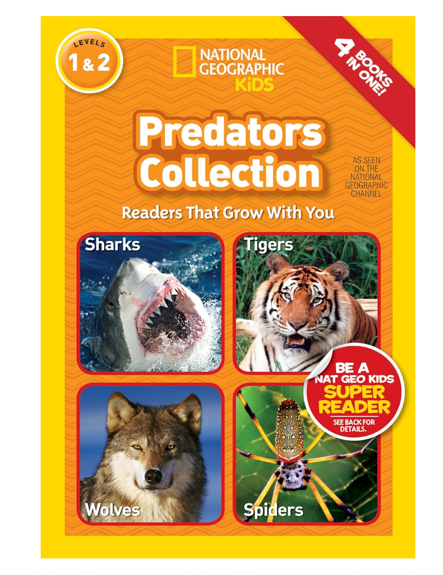 National Geographic Kids Predators Collection  - Level 1 & 2 Readers