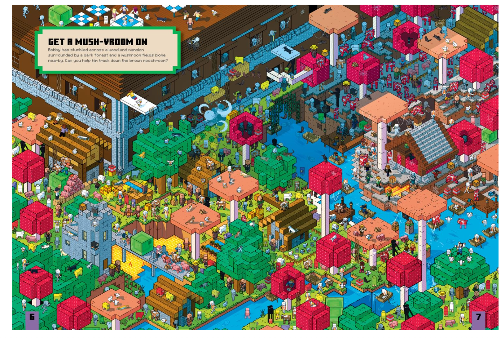 Minecraft Where's The Zombie?