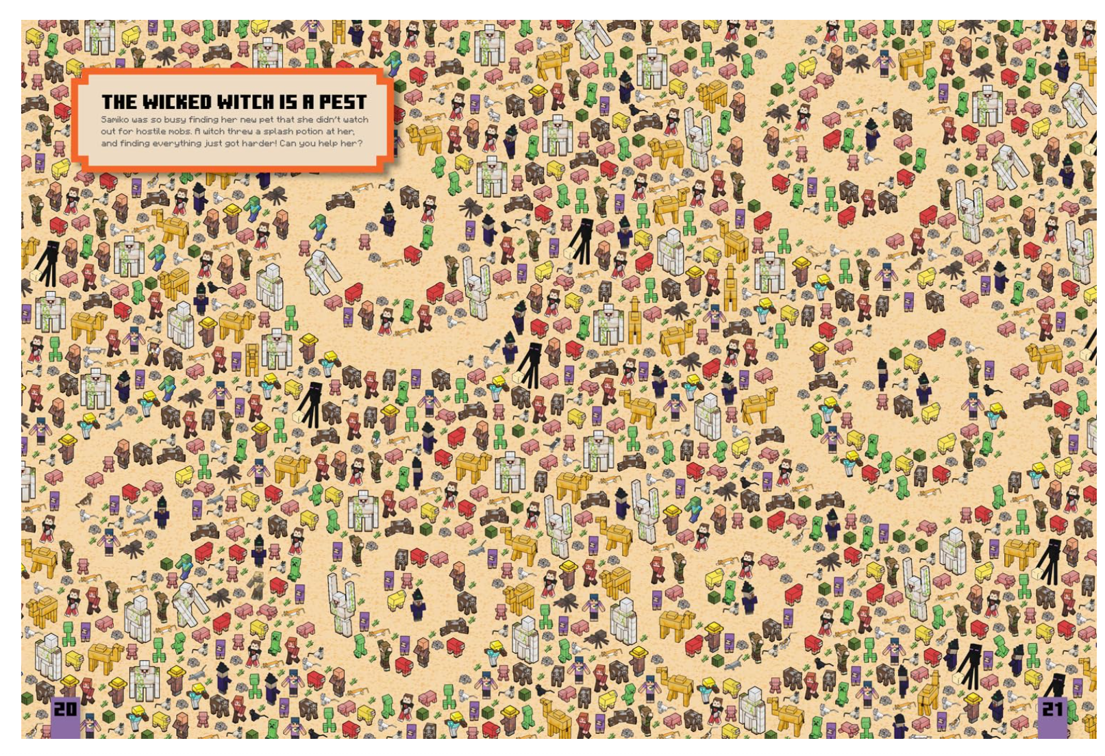 Minecraft Where's The Zombie?