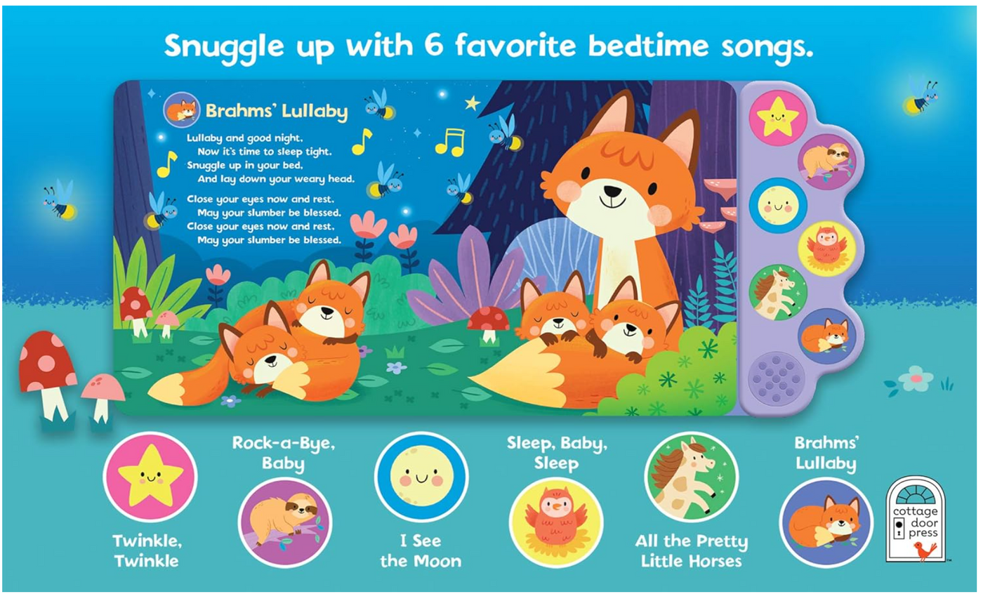Cottage Door Press Babies First Bedtime Songs