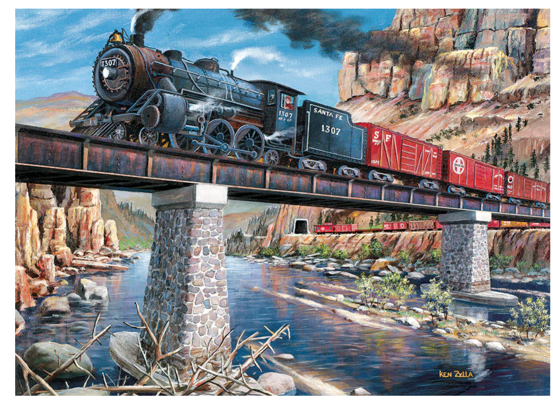 Cobble Hill  🍁Stone Steel and Steam | 1000 Piece