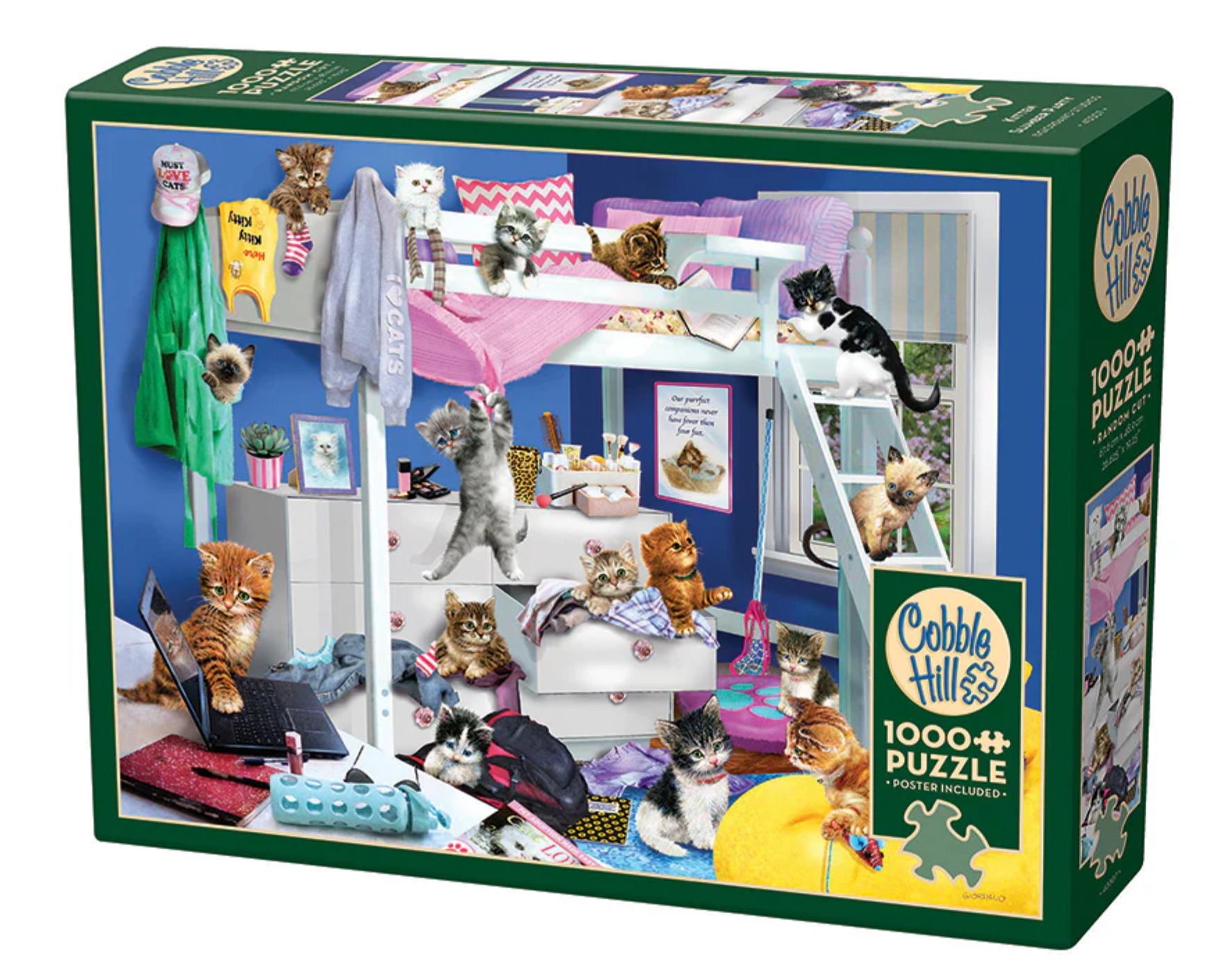 Cobblehill Kitten Slumber Party 1000