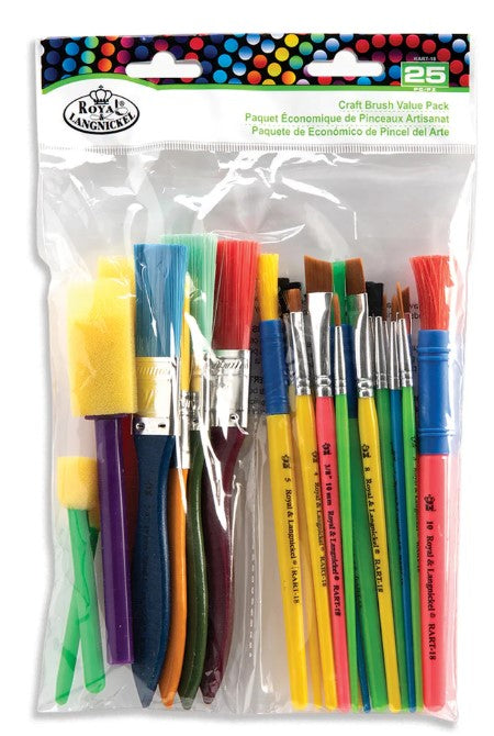 Royal & Langnickel Craft Brush Value Pack No 17