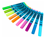 Crayola Neon Broadline 10ct Washable Markers