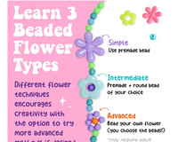 Creativity For Kids Beaded Flowers Bracelet