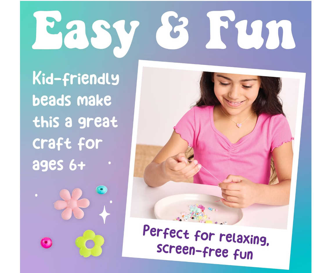 Creativity For Kids Beaded Flowers Bracelet