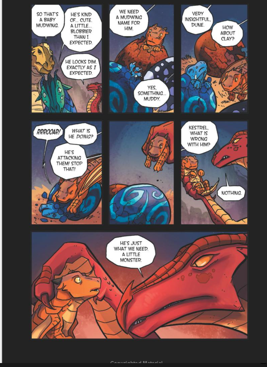 Wings Of Fire Graphic Novel The Dragonet Prophecy #1