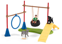 Schleich Puppy Agility Training