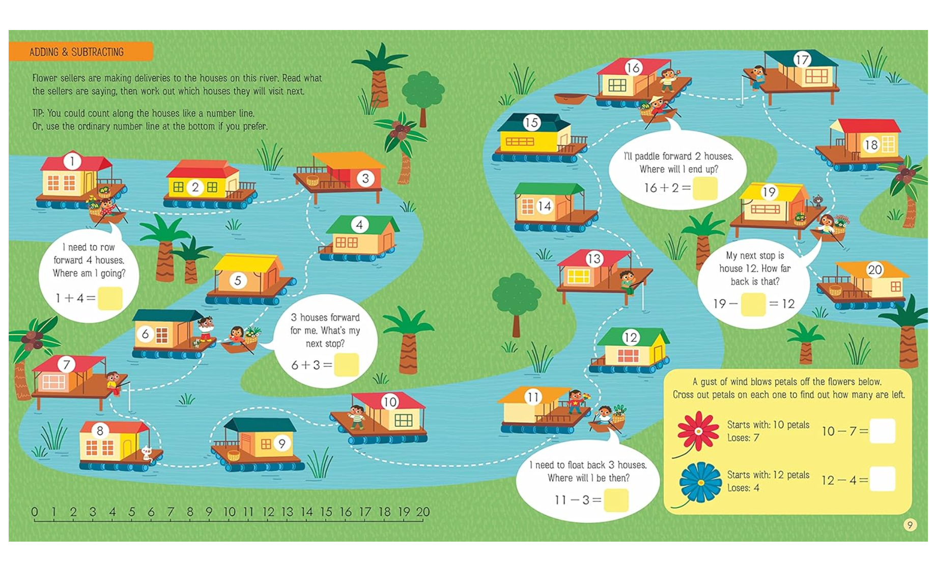 Usborne Math Pencil & Paper Activity Book