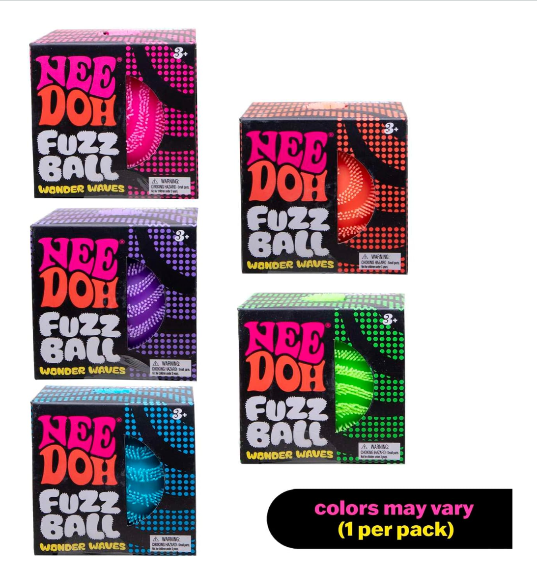 Schylling Wonder Waves Fuzz Ball NeeDoh