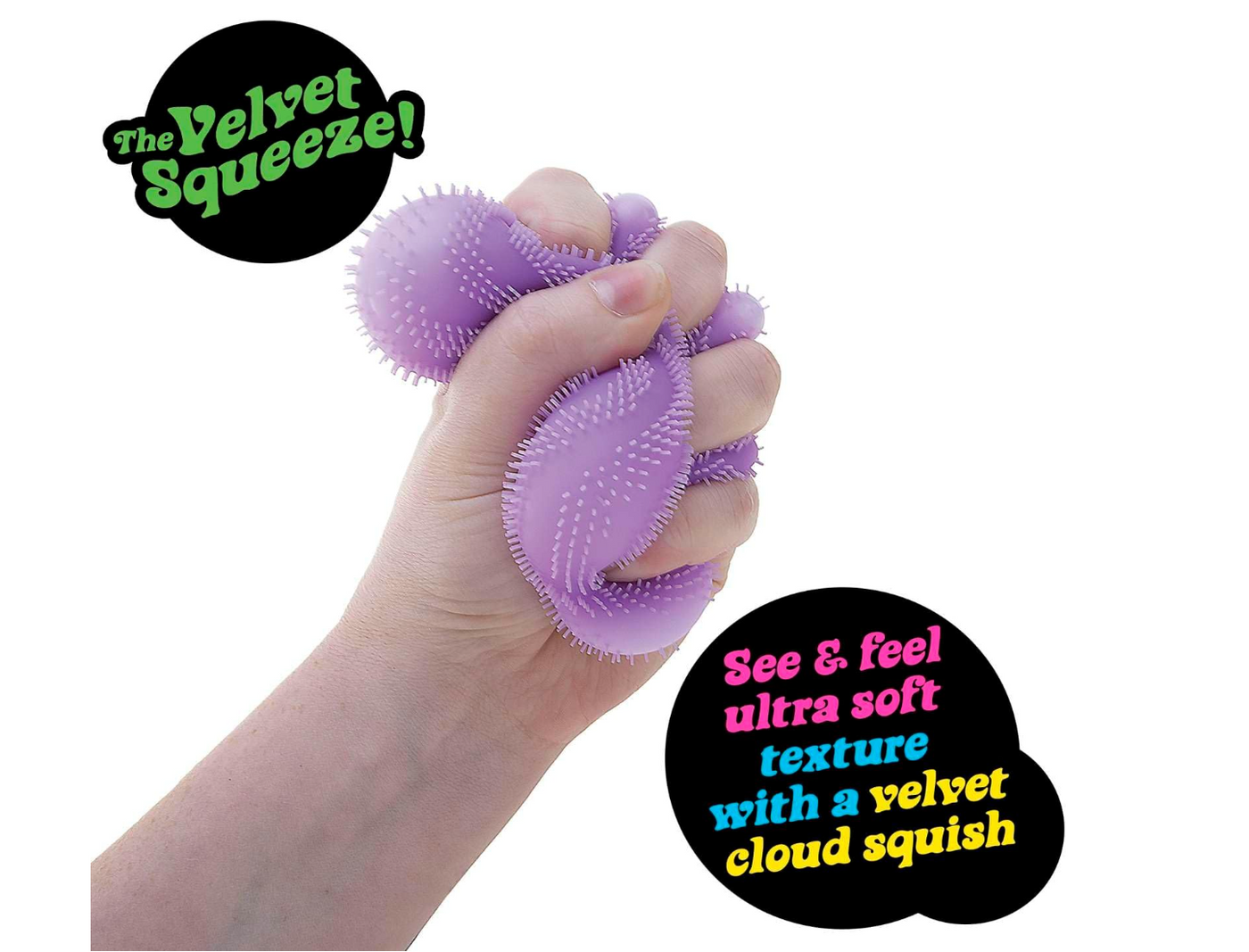 Schylling Wonder Waves Fuzz Ball NeeDoh