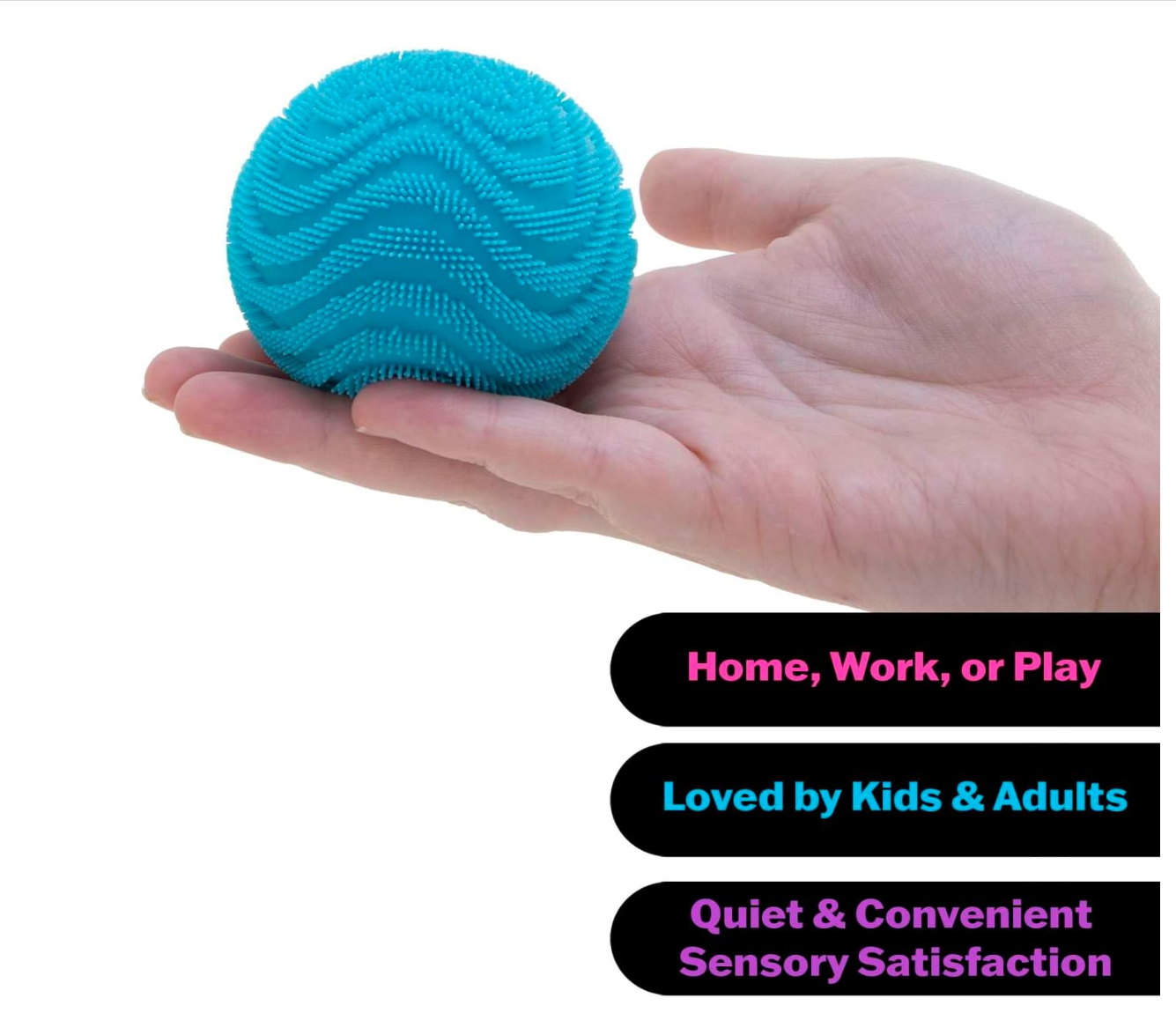 Schylling Wonder Waves Fuzz Ball NeeDoh