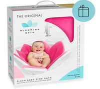 Blooming Bath Plush Baby Sink - Pink