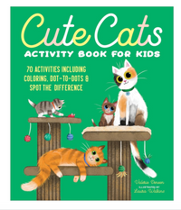 Valerie Deneen Cute Cats Activity Book For Kids