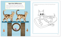 Valerie Deneen Cute Cats Activity Book For Kids