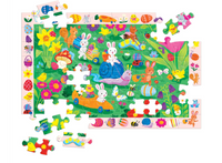 Mudpuppy Easter Egg Hunt 64 Piece Search & Find Puzzle