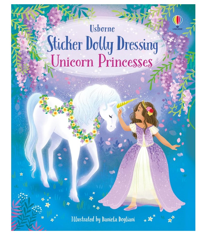 Fiona Watt Sticker Dolly Dressing Unicorn Princesses